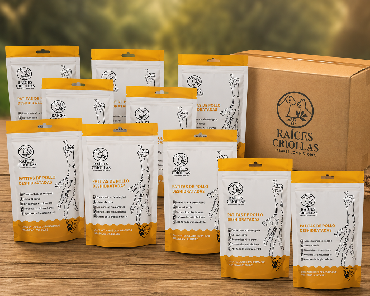 Patas de Pollo Pack 10 Doypack